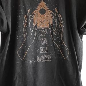 Ouija board graphic t shirt XL light weight